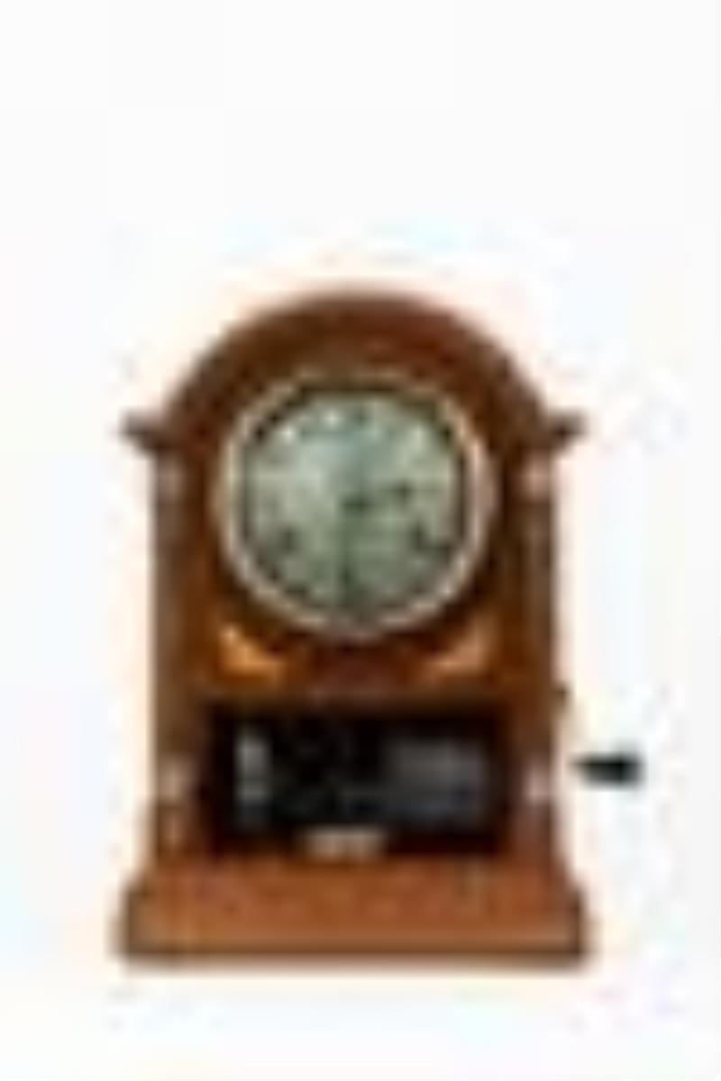 Sonora Chime Co. 8-Bell Inlaid Bracket Clock