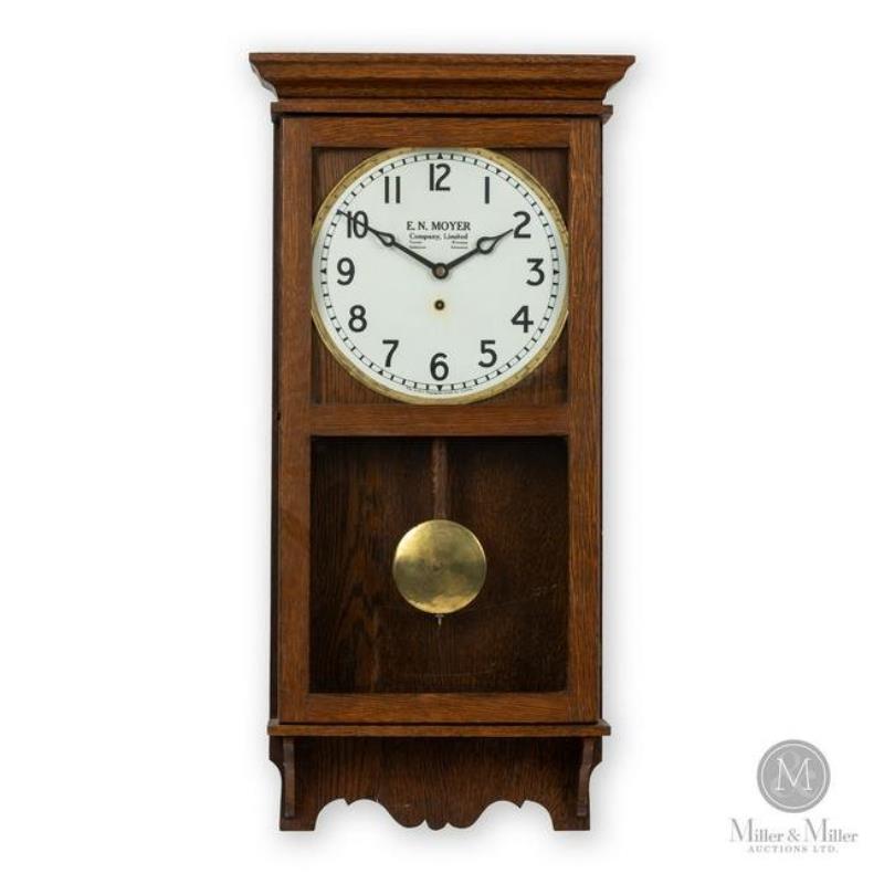 Pequegnat Canadian Time School Clock