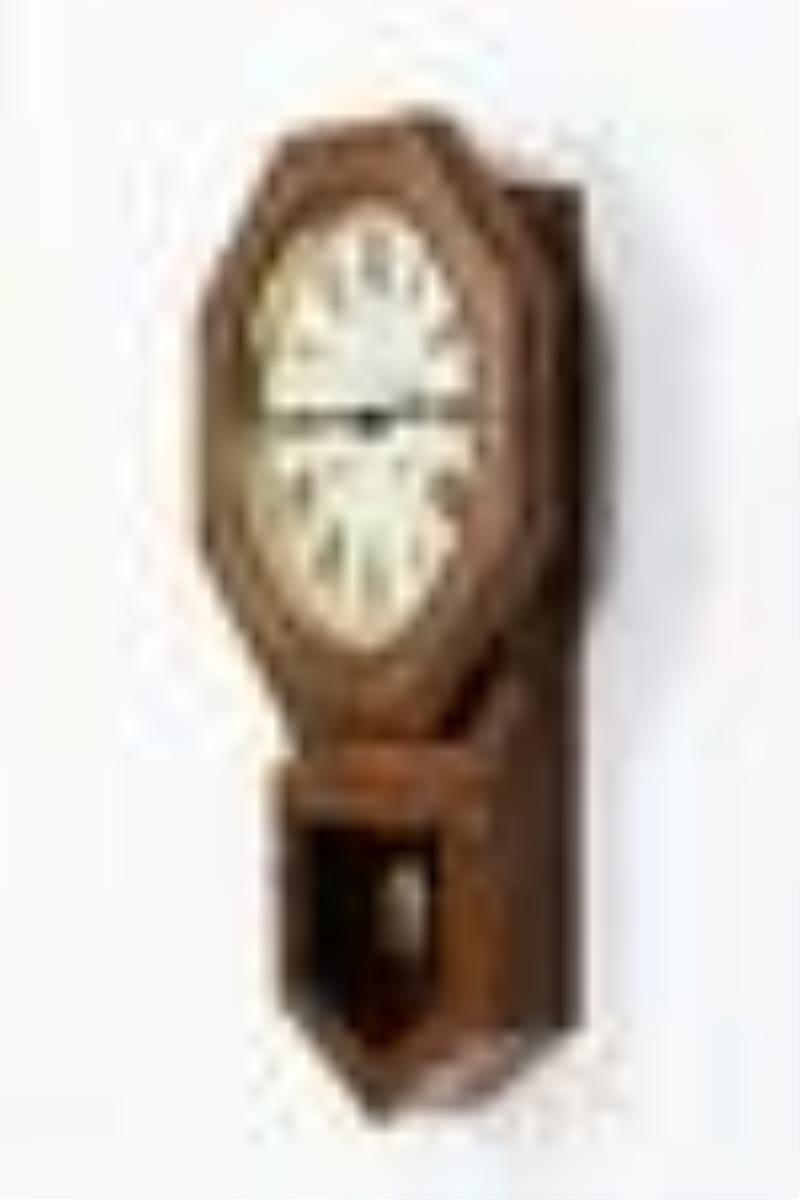 Pequegnat Brandon School Wall Clock