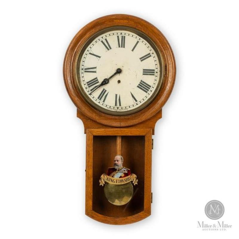 King Edward 1st Issue Wall Clock