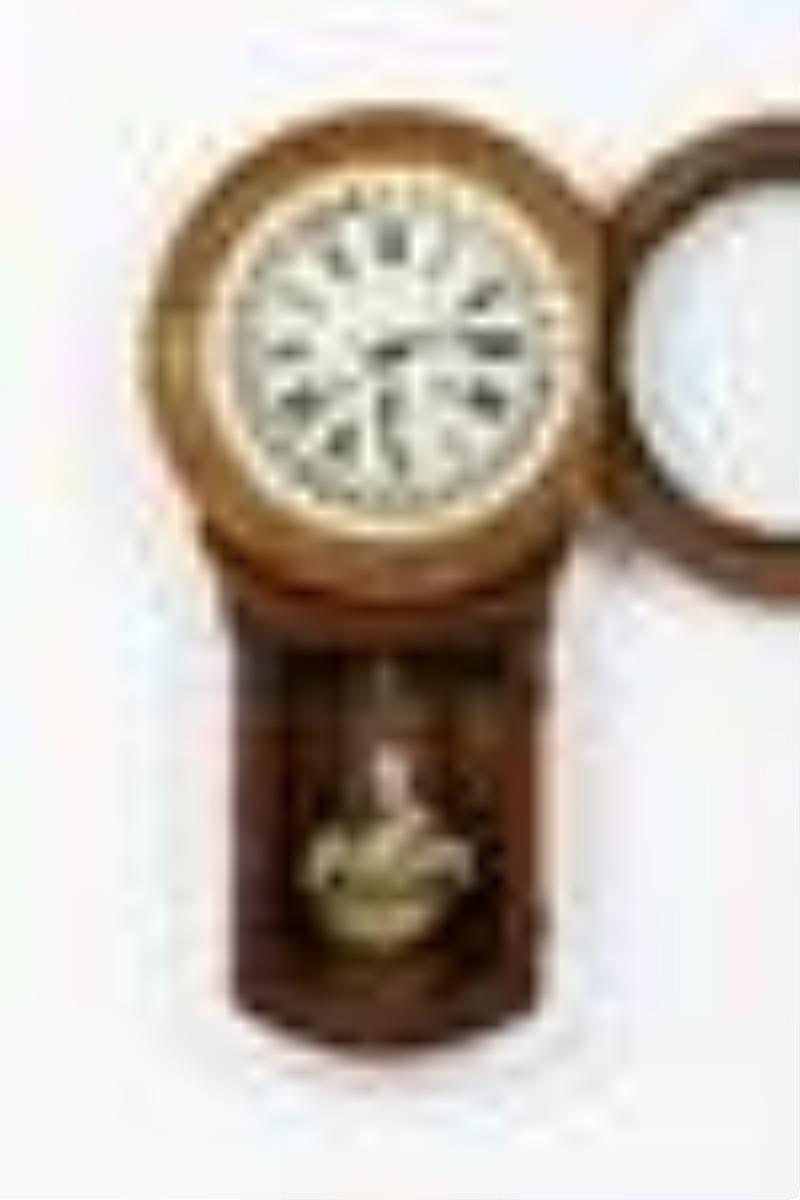 Pequegnat King Edward Calendar Wall Clock