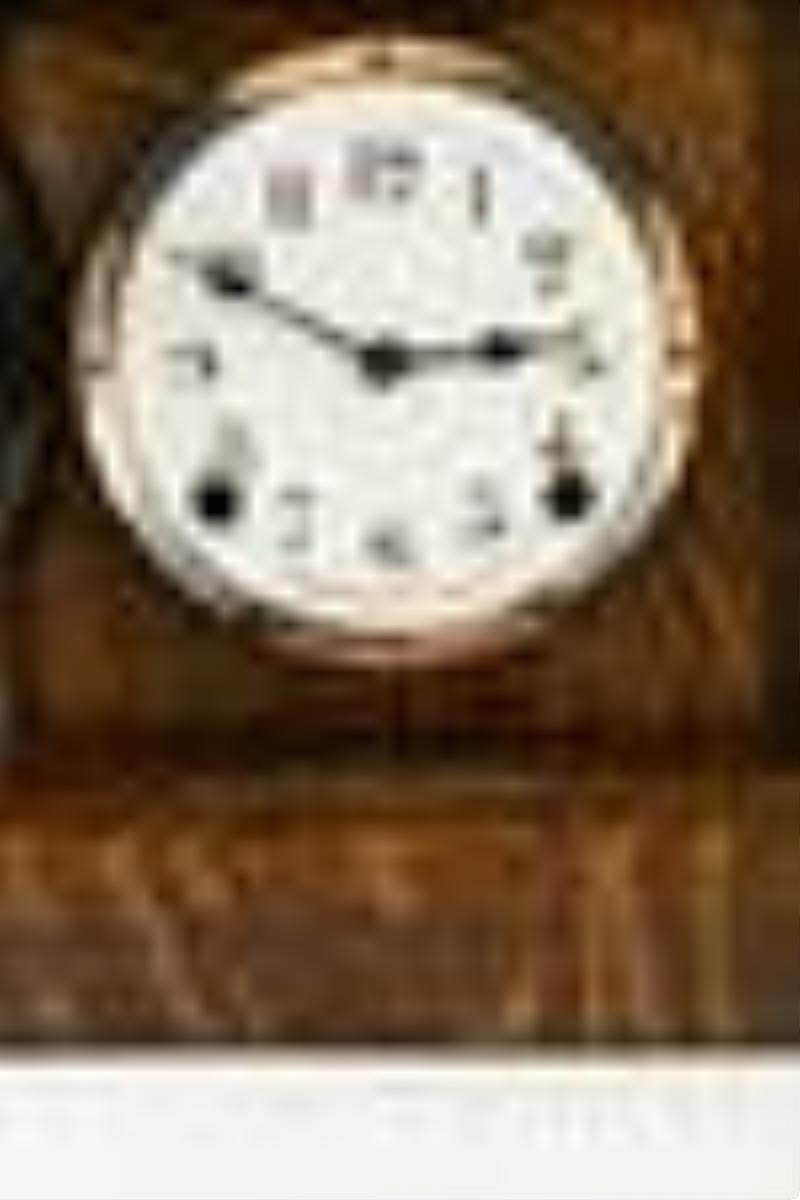 Pequegnat Hamilton "Wide" Shelf Clock