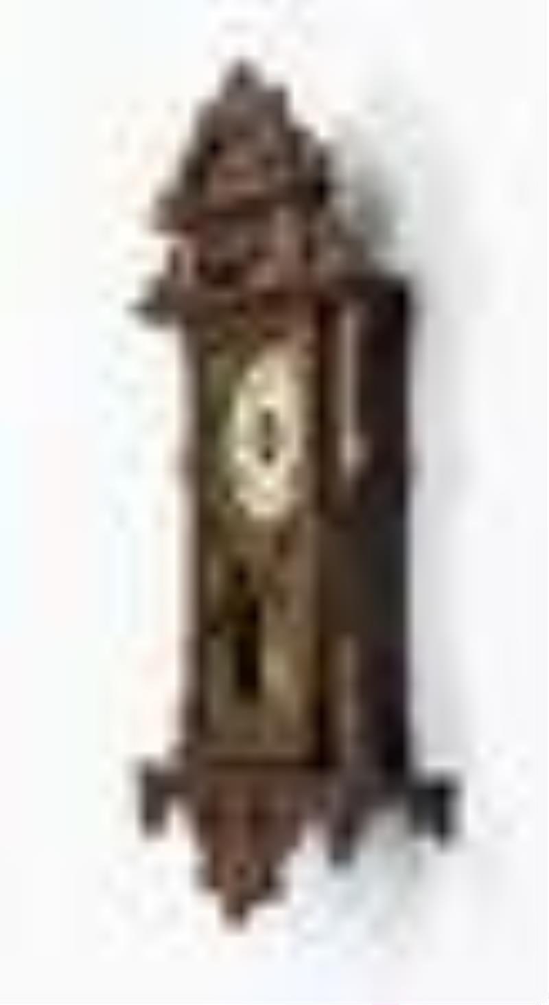 E.N. Welch Hanging Gingerbread Clock