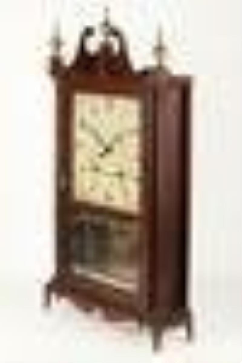 Eli Terry & Sons Pillar & Scroll Clock