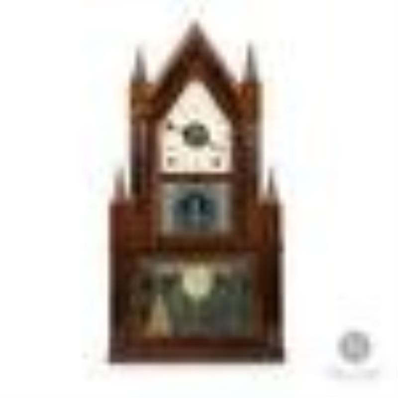 Terry & Andrews, "Steeple On Steeple" Shelf Clock