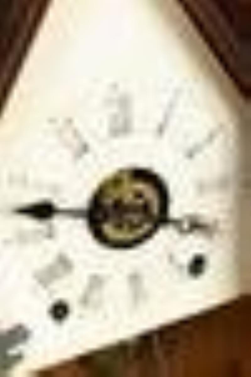 Terry & Andrews, "Steeple On Steeple" Shelf Clock