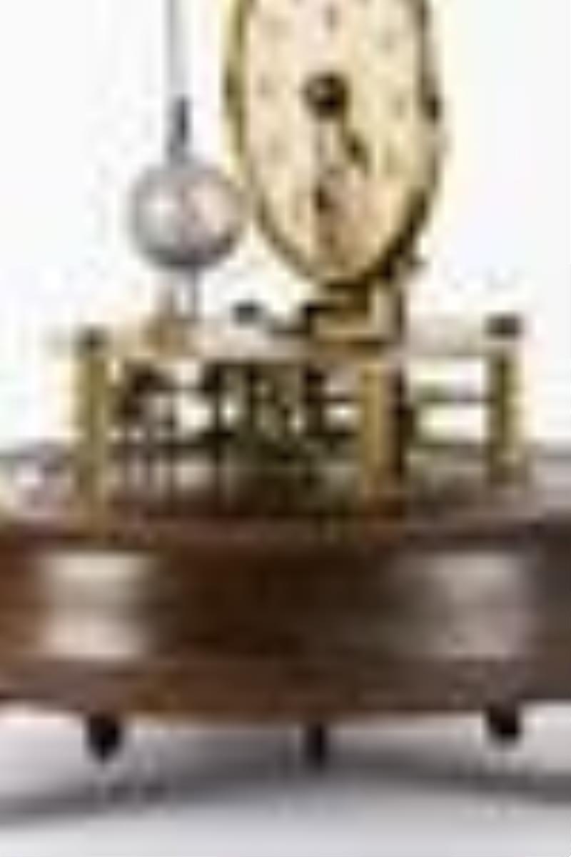 Briggs Rotary Escapement Desk Clock