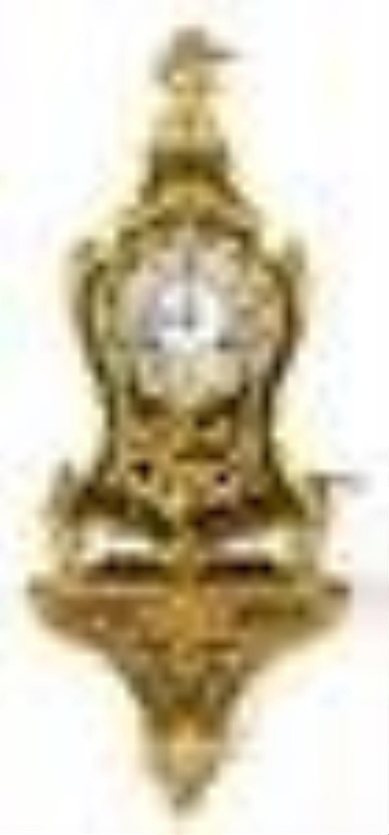 Louis XV Musical Contra-Boulle Clock with Bracket