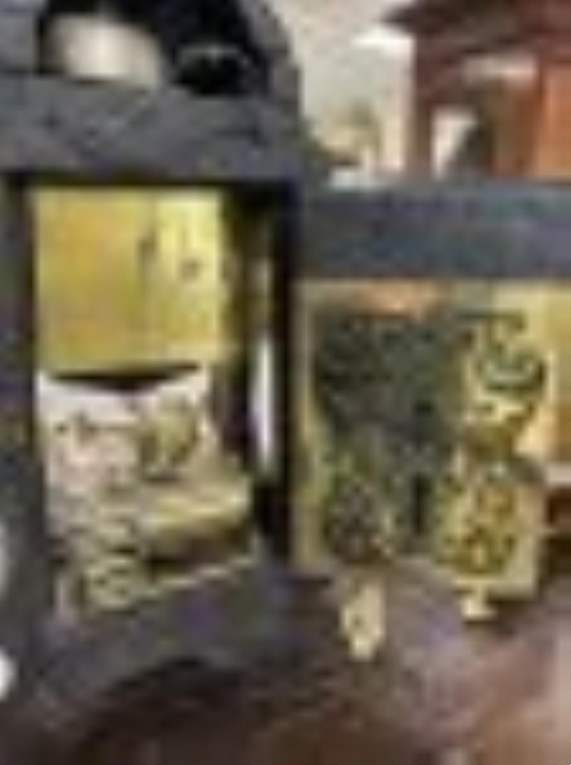 Louis XV Musical Contra-Boulle Clock with Bracket