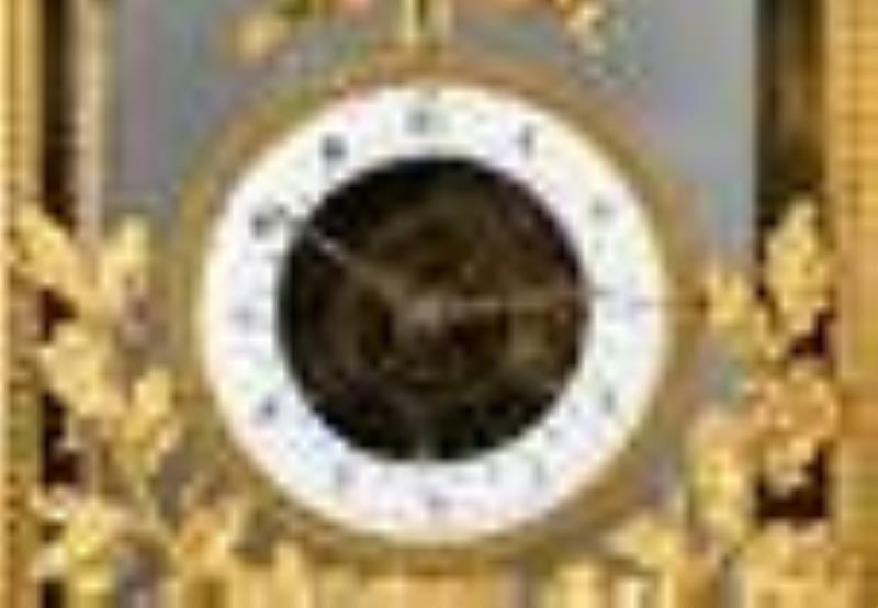 Louis XVI Ormolu Pendule-Cage Mantel Clock