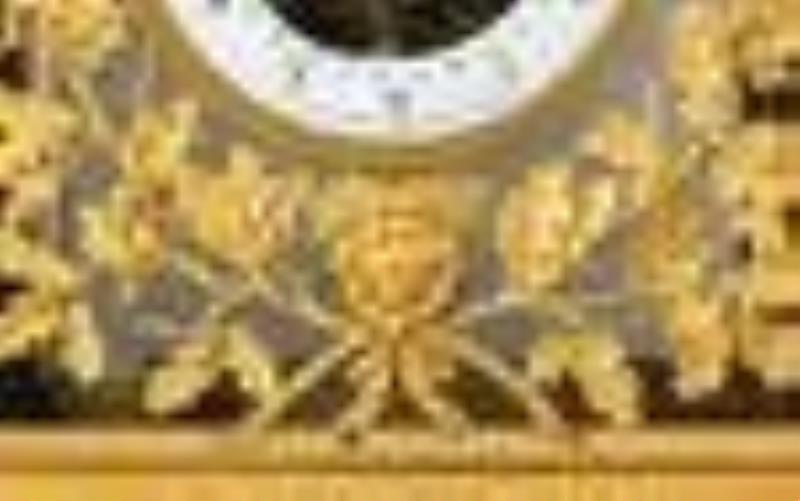 Louis XVI Ormolu Pendule-Cage Mantel Clock