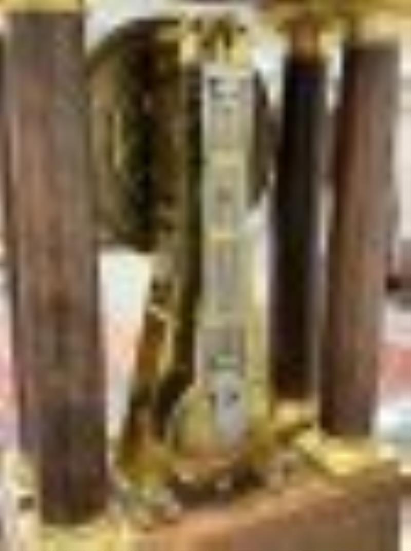 French Empire Ormolu-Mounted Mahogany Portico Clock, circa 1810