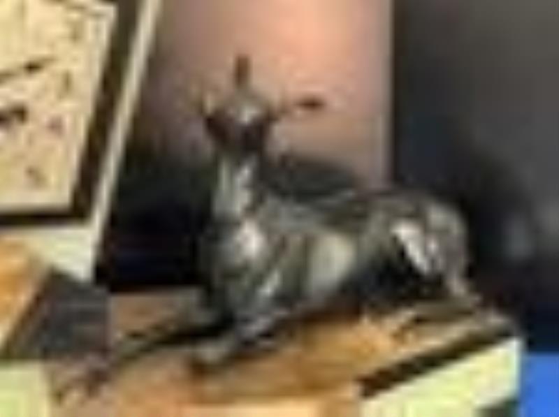 Valery Limoges Marble Clock