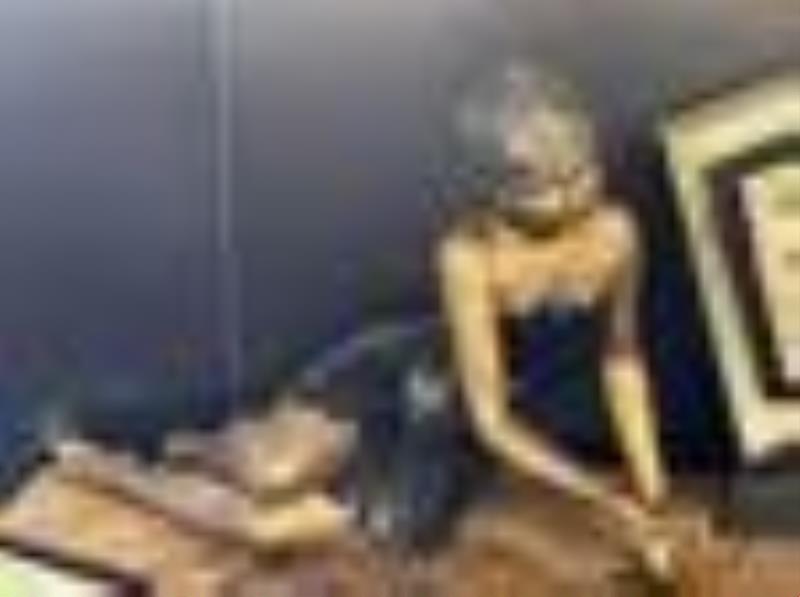 Valery Limoges Marble Clock