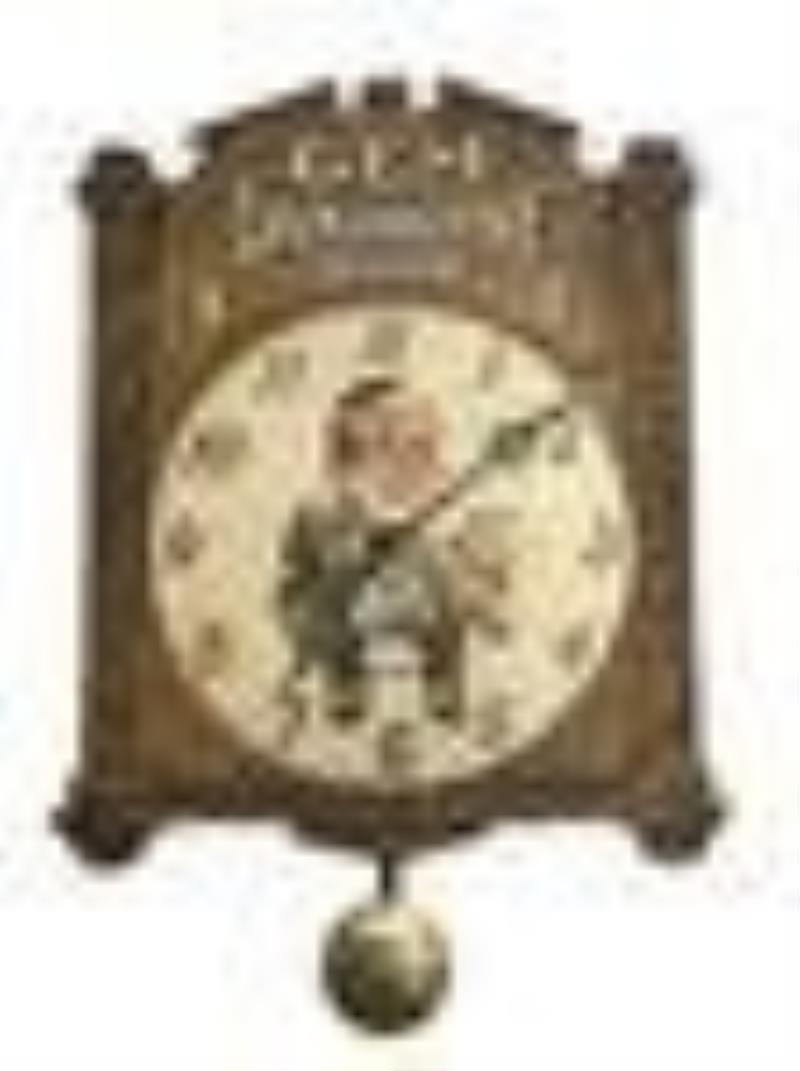 Gem Damaskeene Razor Advertising Clock