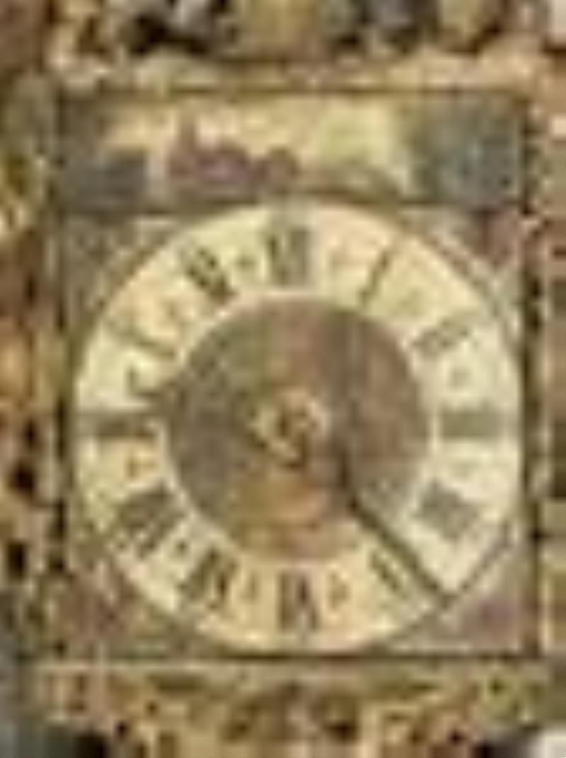 Dutch Folklore Stoelklock Wall Clock