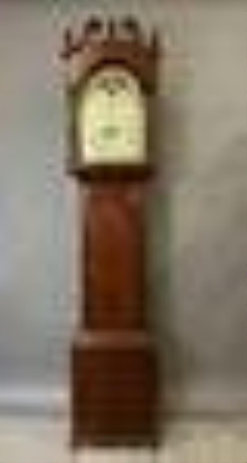 Mahogany Federal Tall Case Clock