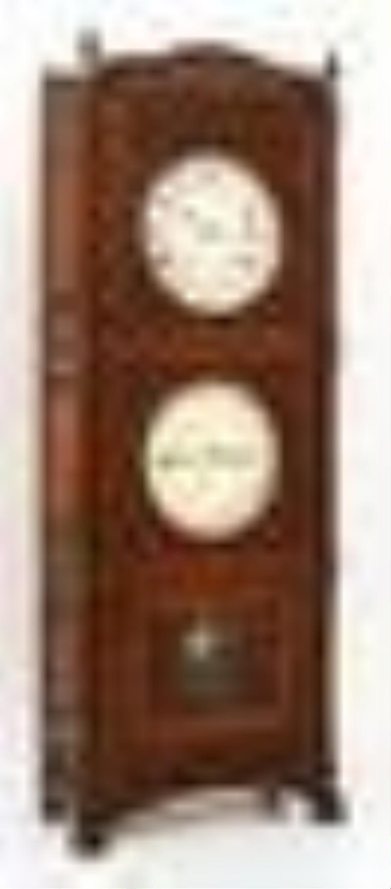 Ithaca Calendar Clock Co. "Cornell Model" Floor Clock