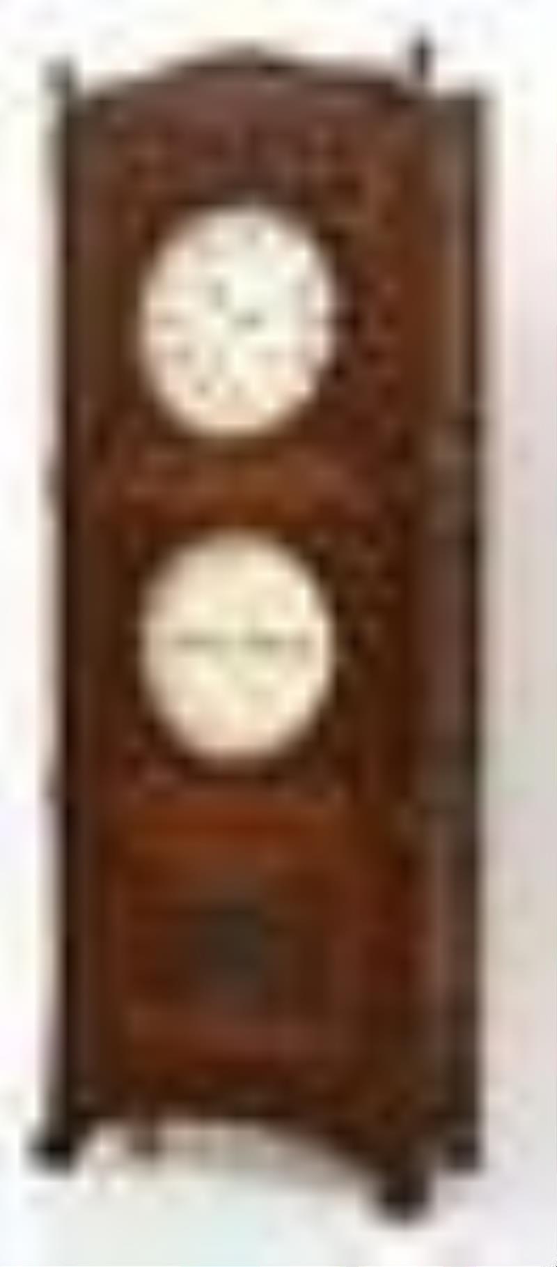 Ithaca Calendar Clock Co. "Cornell Model" Floor Clock