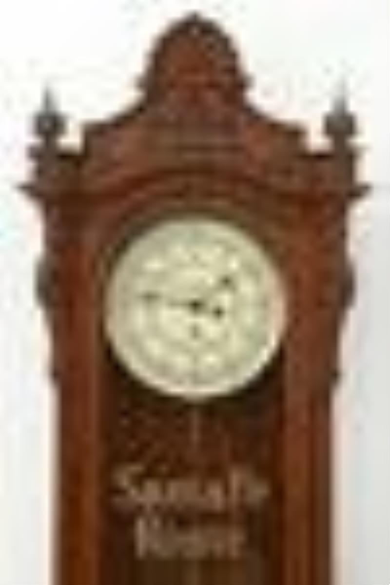 Seth Thomas "Regulator No. 19" Wall Clock, Santa Fe Railway System