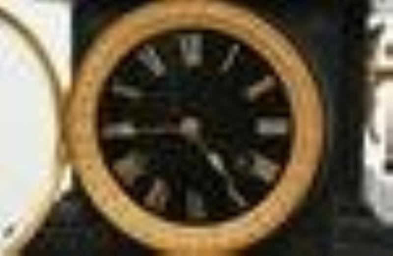André Romain Guilmet Figural Mystery Clock