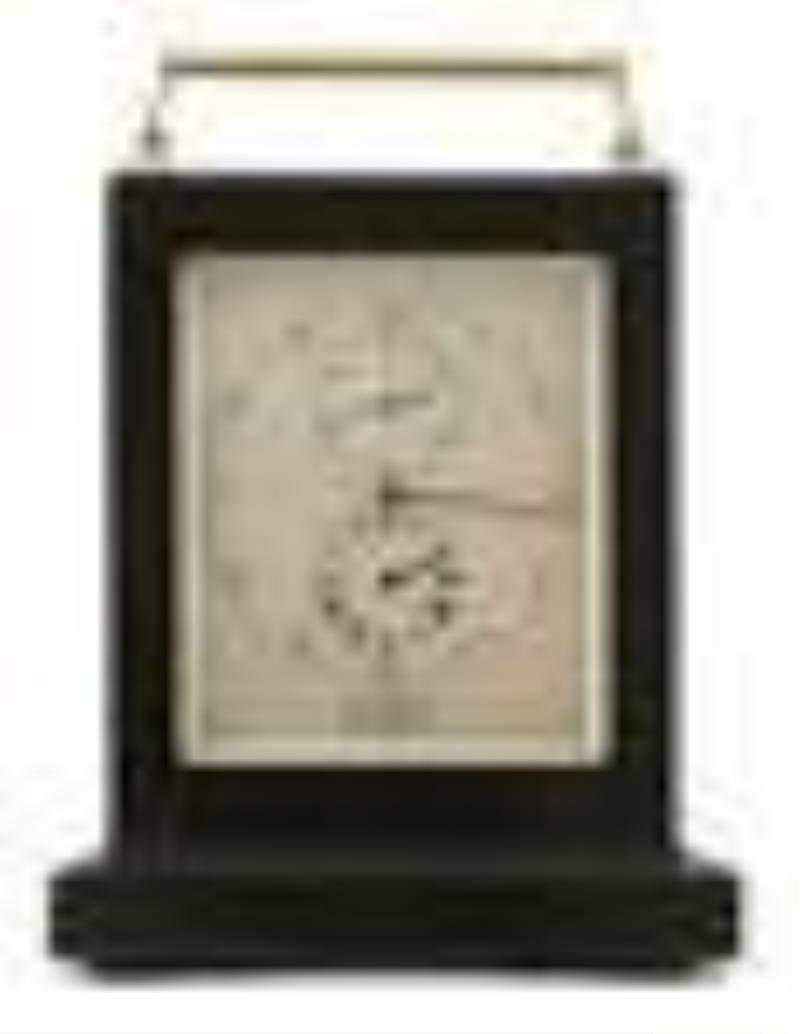 English Chronometer Table Clock with Regulator Dial, T. Coombe, Brighton