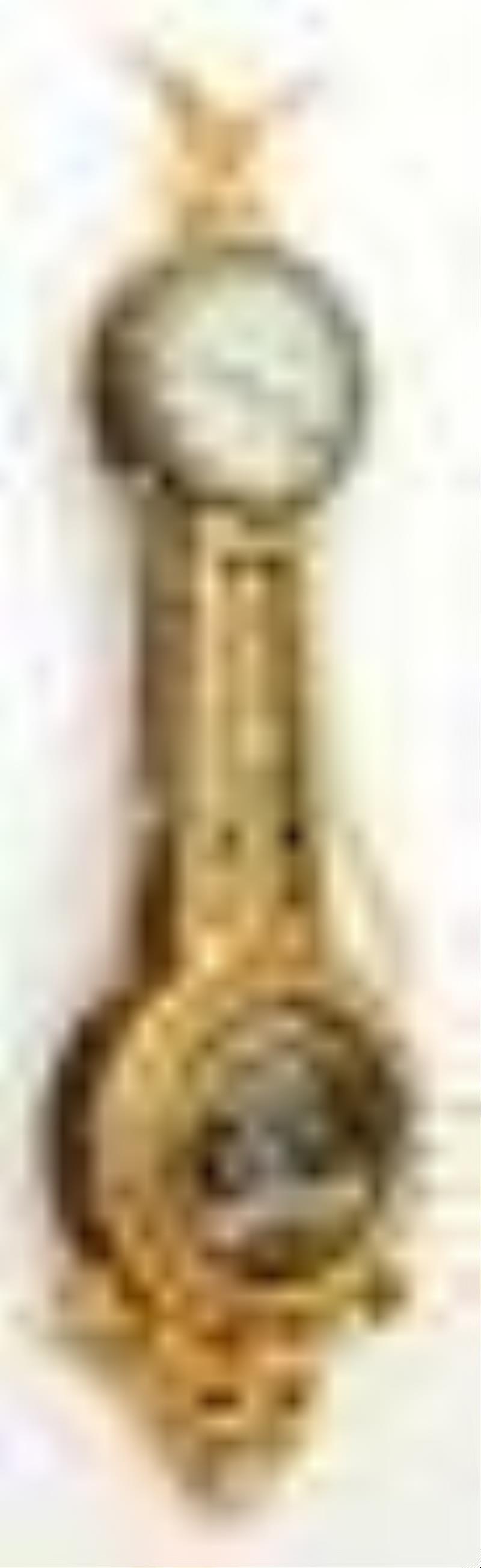 Elmer O. Stennes Girandole Banjo Clock, Pembroke, Massachusetts