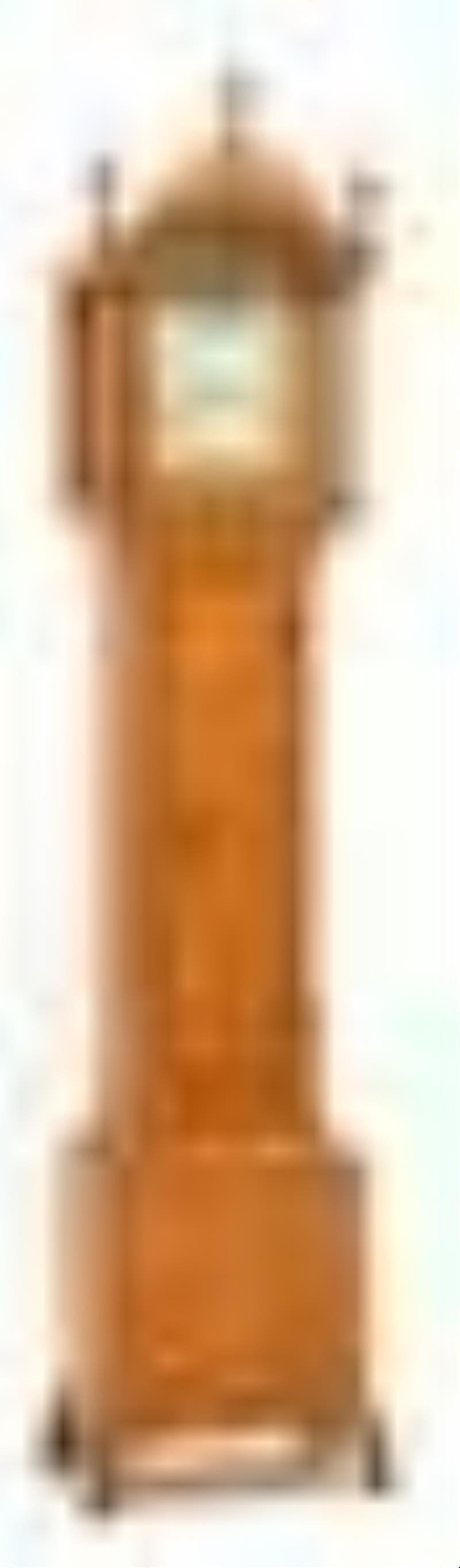 Elmer O. Stennes Grandmother Clock with an E. Howard & Co. Movement