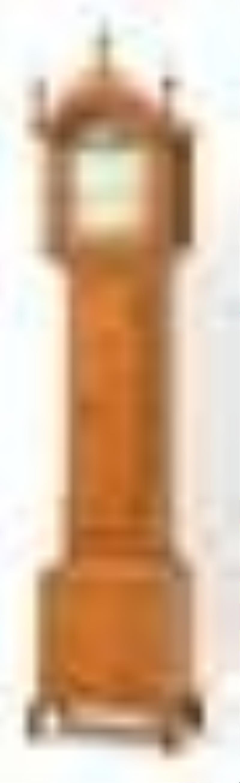 Elmer O. Stennes Grandmother Clock with an E. Howard & Co. Movement