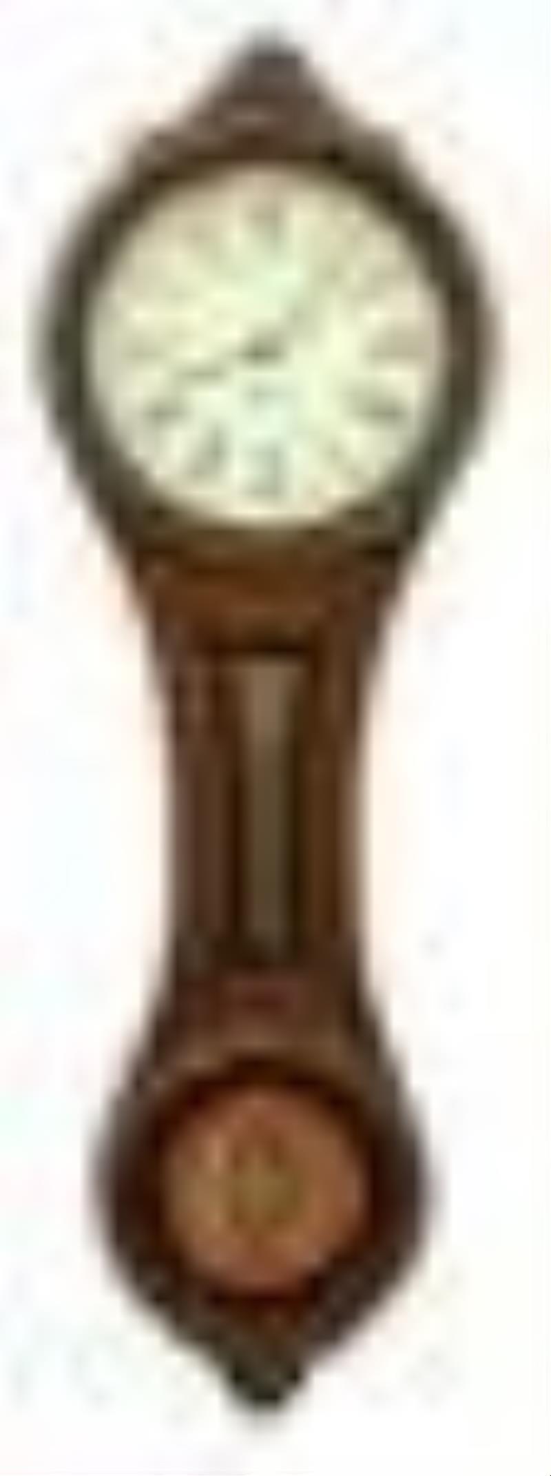 E. Howard & Co. "No. 8 Regulator" Figure Eight Wall Clock