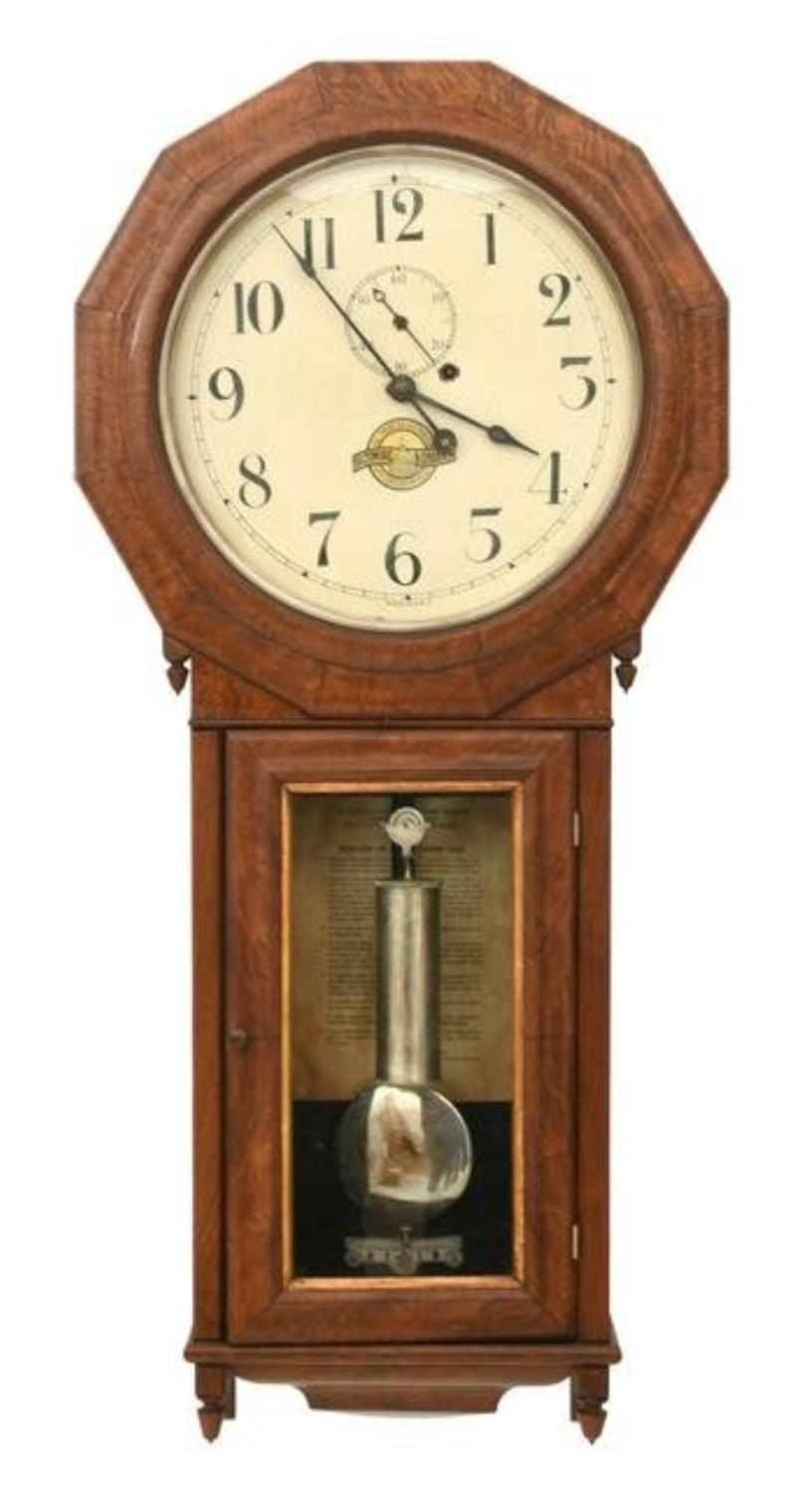 Seth Thomas "Regulator No. 3" Wall Clock, Baltimore & Ohio Railroad
