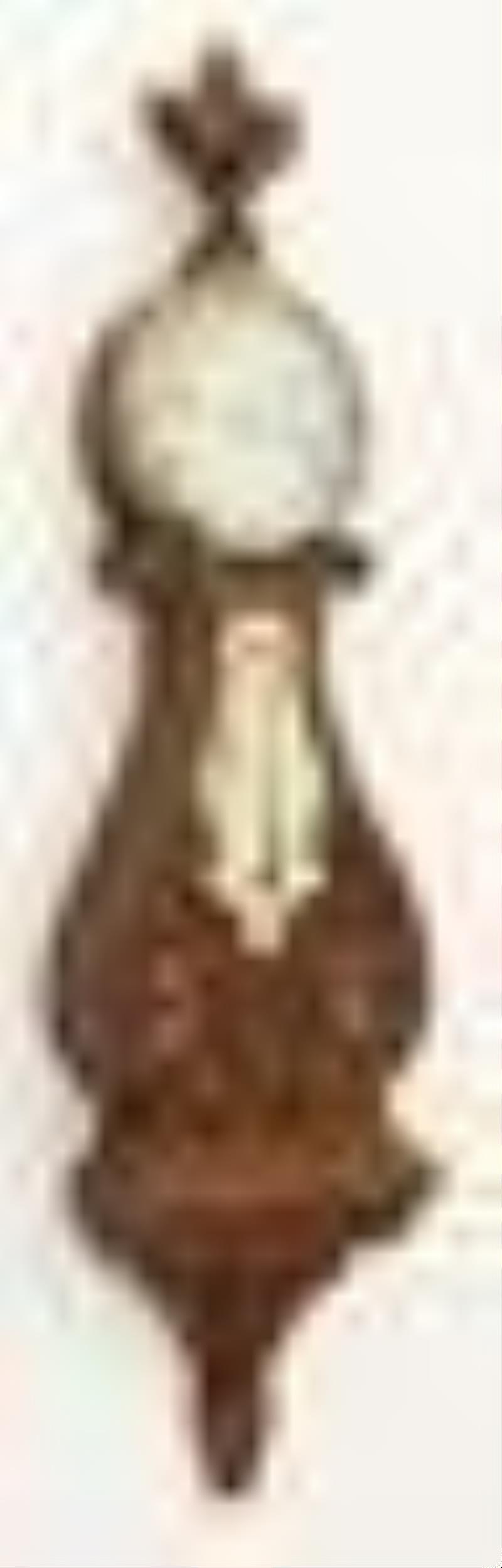 Elmer O. Stennes Lyre Banjo Clock