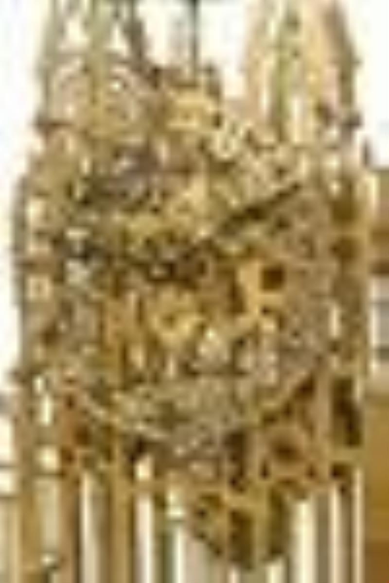 19th Century English Double Fusee Skeleton Clock