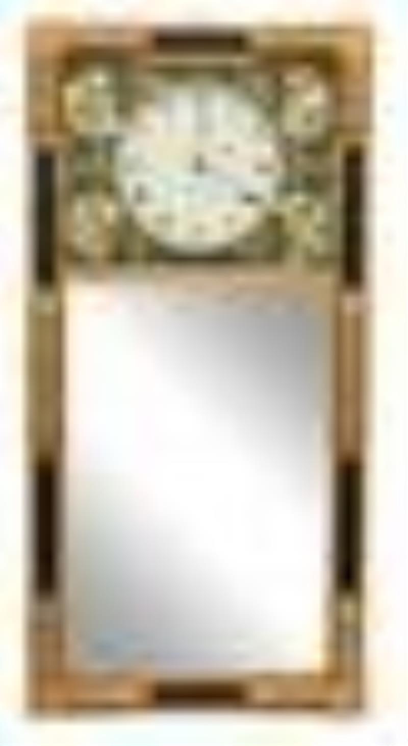 Elmer O. Stennes New Hampshire Mirror Clock