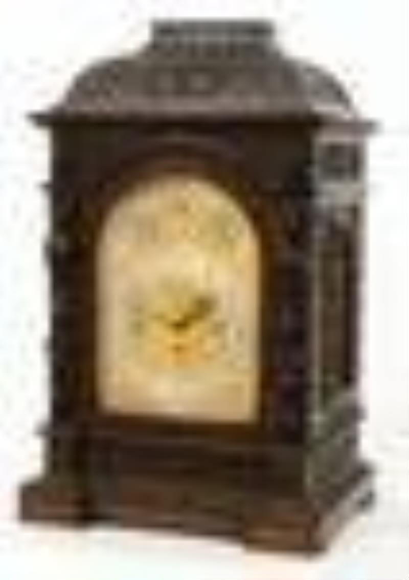 English Triple Fusee Bracket Clock