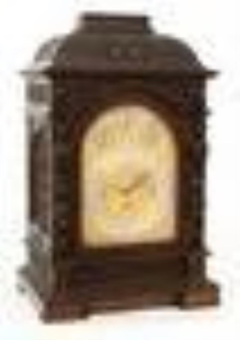 English Triple Fusee Bracket Clock