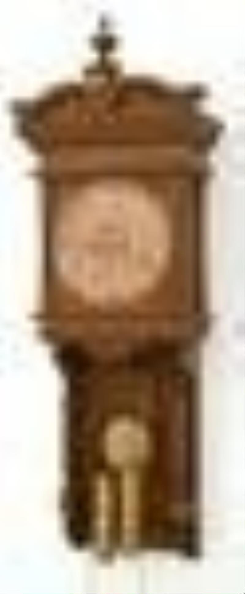 Ansonia Clock Co. "Niobe" Wall Regulator Clock