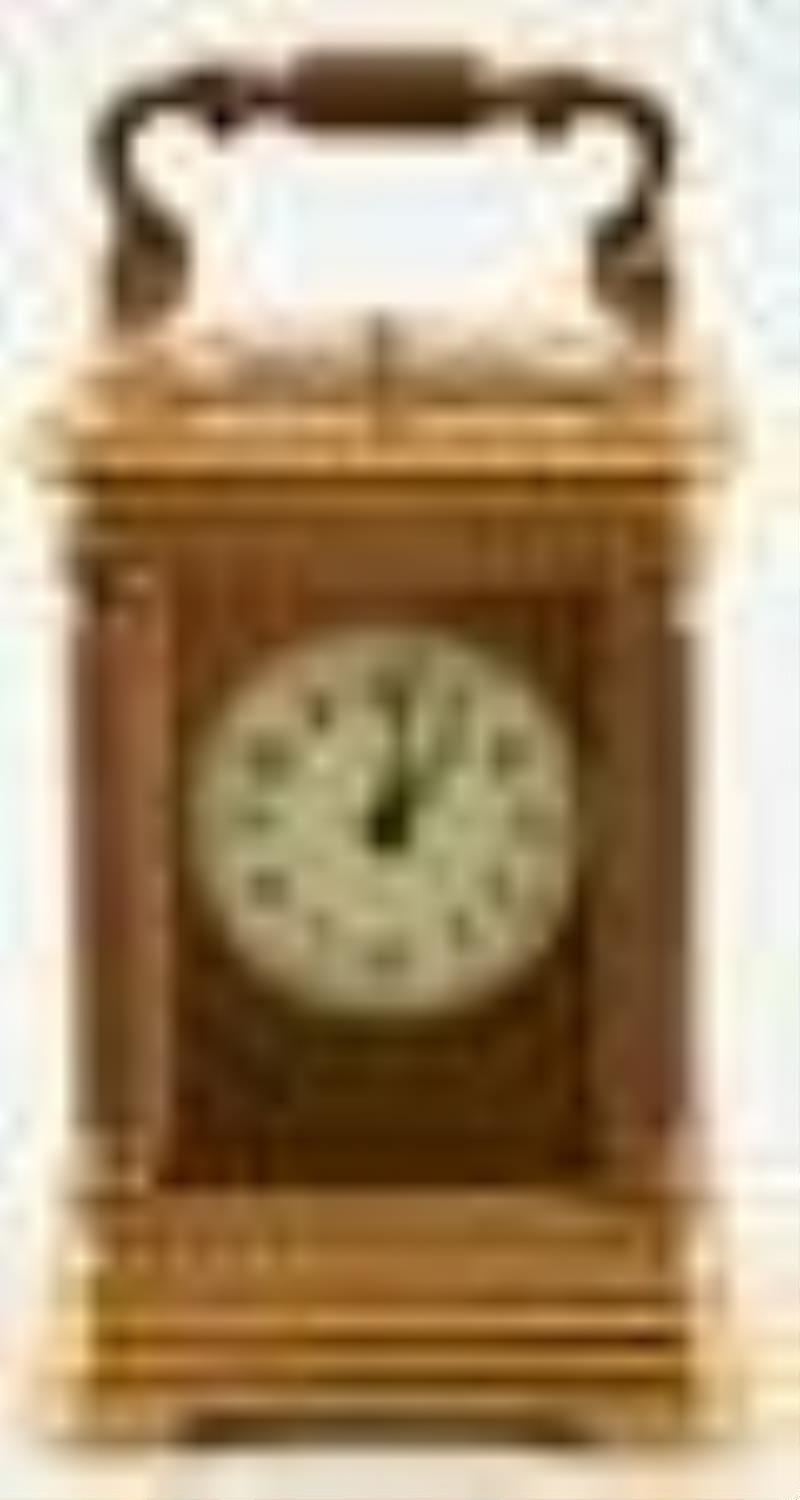 Attributed to Adolphe Ollier, Miniature Grande Sonnerie Repeating Carriage Clock