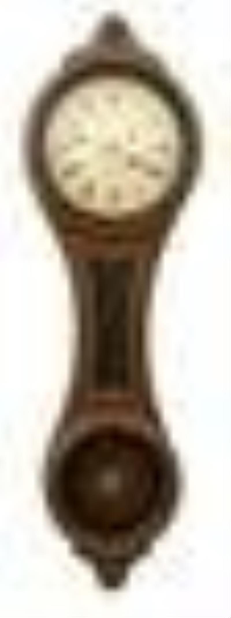 E. Howard & Co. "No. 10 Regulator" Figure Eight Wall Clock