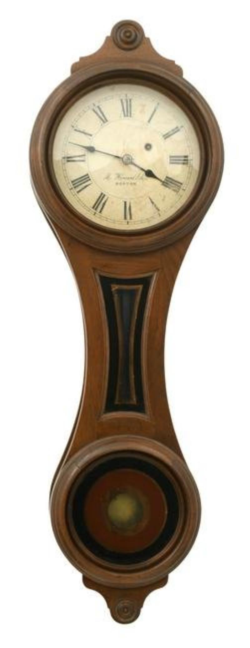 E. Howard & Co. "No. 10 Regulator" Figure Eight Wall Clock
