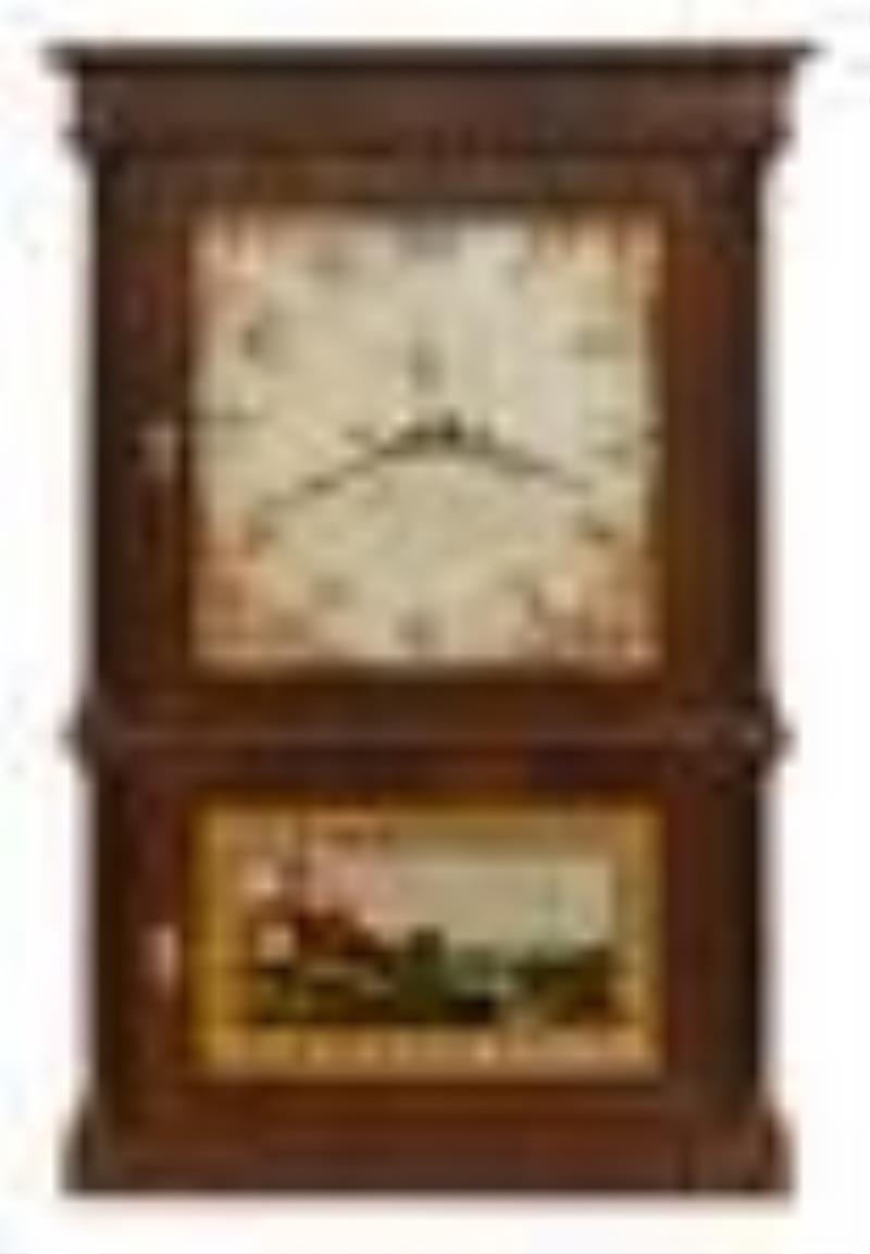 Heman Clark "Salem Bridge" Shelf Clock
