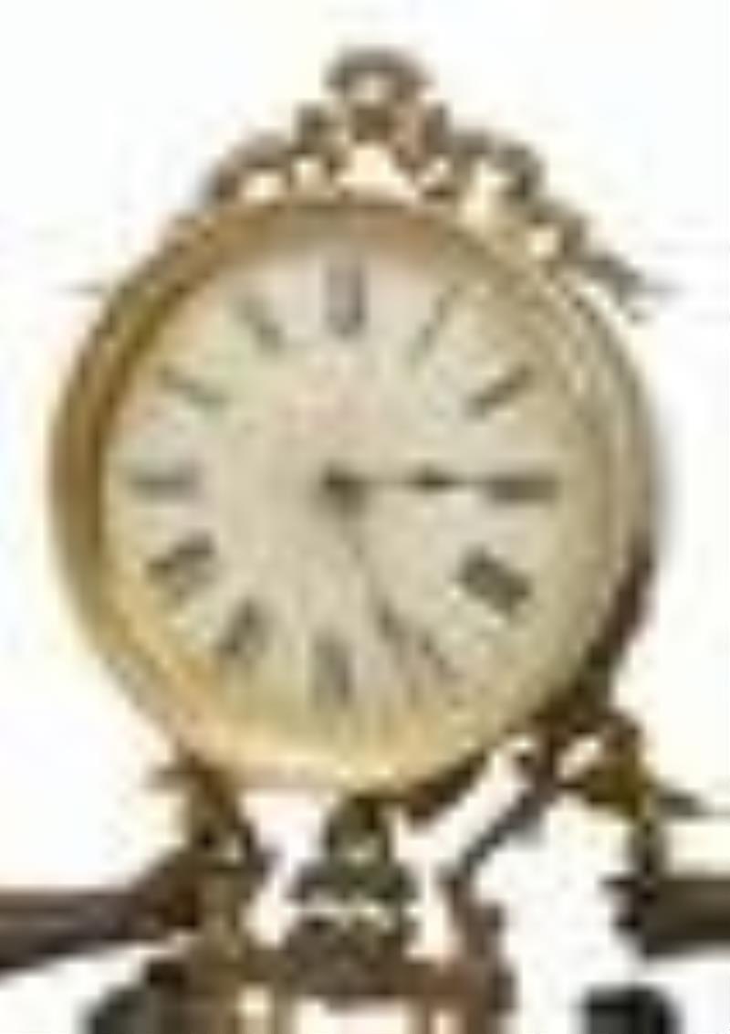 Ansonia Clock Co. "Double Figure" Swinging Clock
