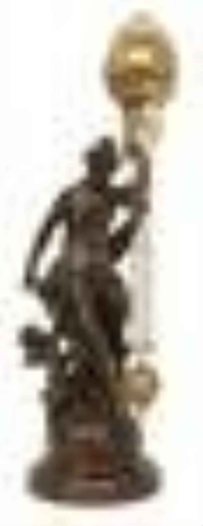 Ansonia Clock Co. "Fortuna" Swinger Clock