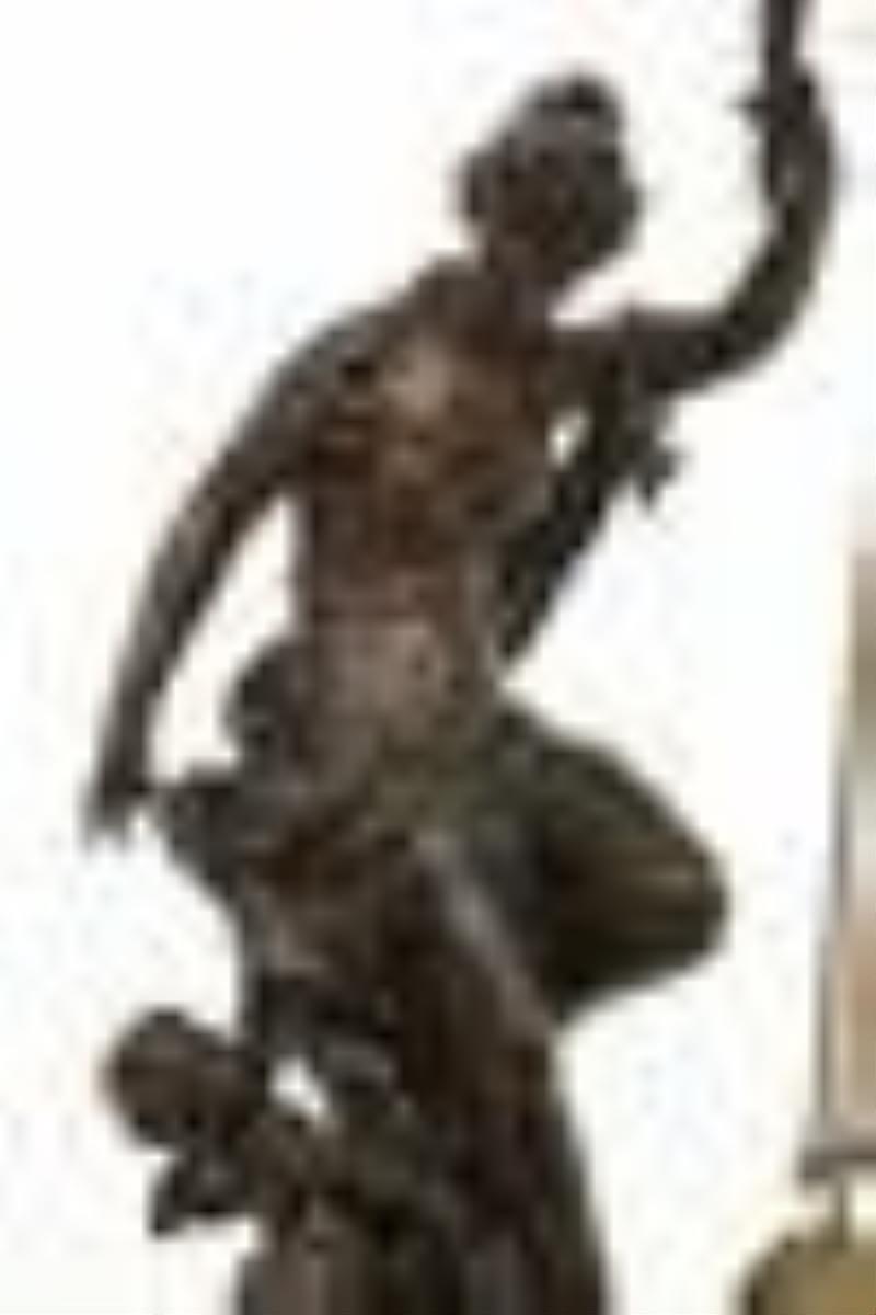 Ansonia Clock Co. "Fortuna" Swinger Clock