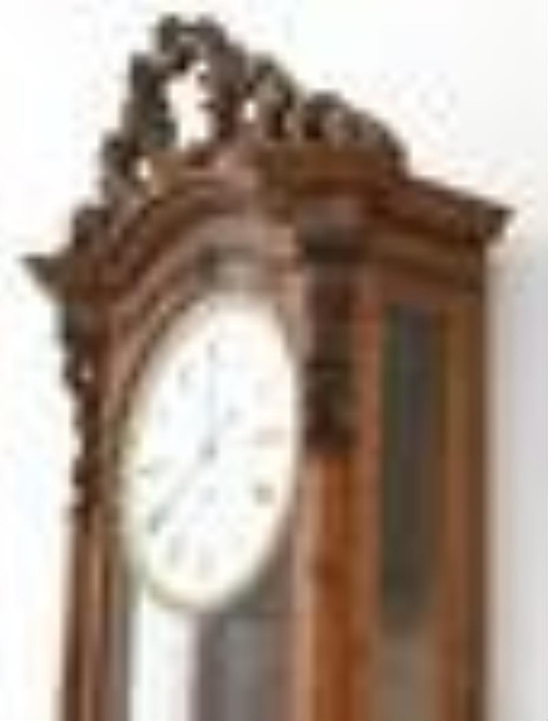 Biedermeier Three-Weight Vienna Regulator Clock