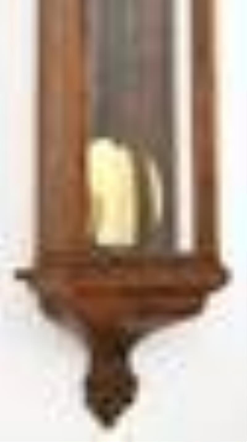 Biedermeier Three-Weight Vienna Regulator Clock