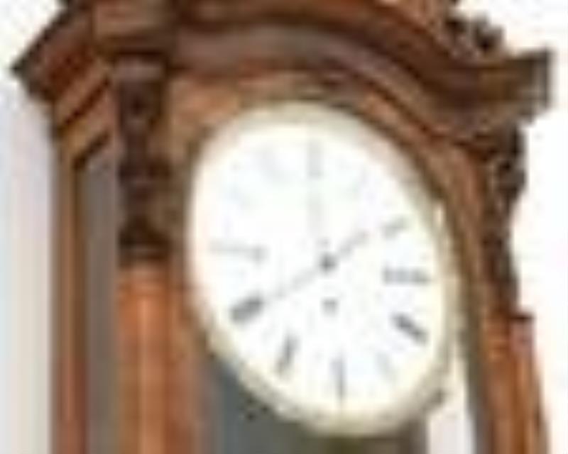 Biedermeier Three-Weight Vienna Regulator Clock