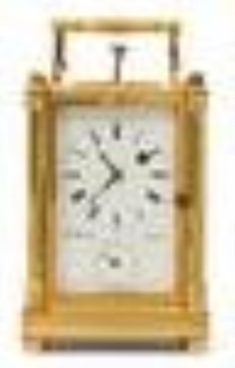 Franz Saller 15-Minute Repeater Carriage Clock with Alarm, Wien, Austria