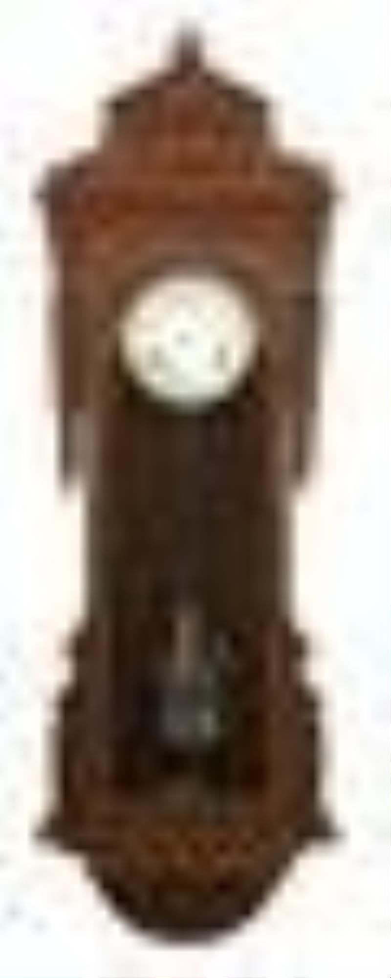 New Haven Clock Co. "Regulator No. 9" Wall Clock