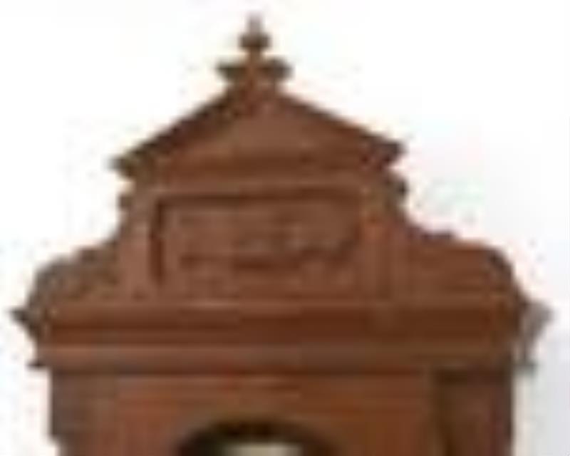 New Haven Clock Co. "Regulator No. 9" Wall Clock